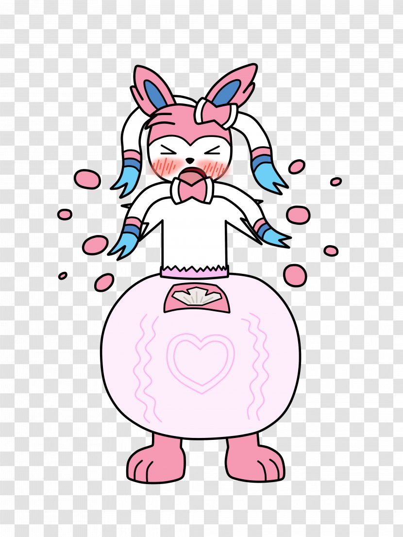 Diapering Sylveon Inflation - Flower - Diaper Transparent PNG