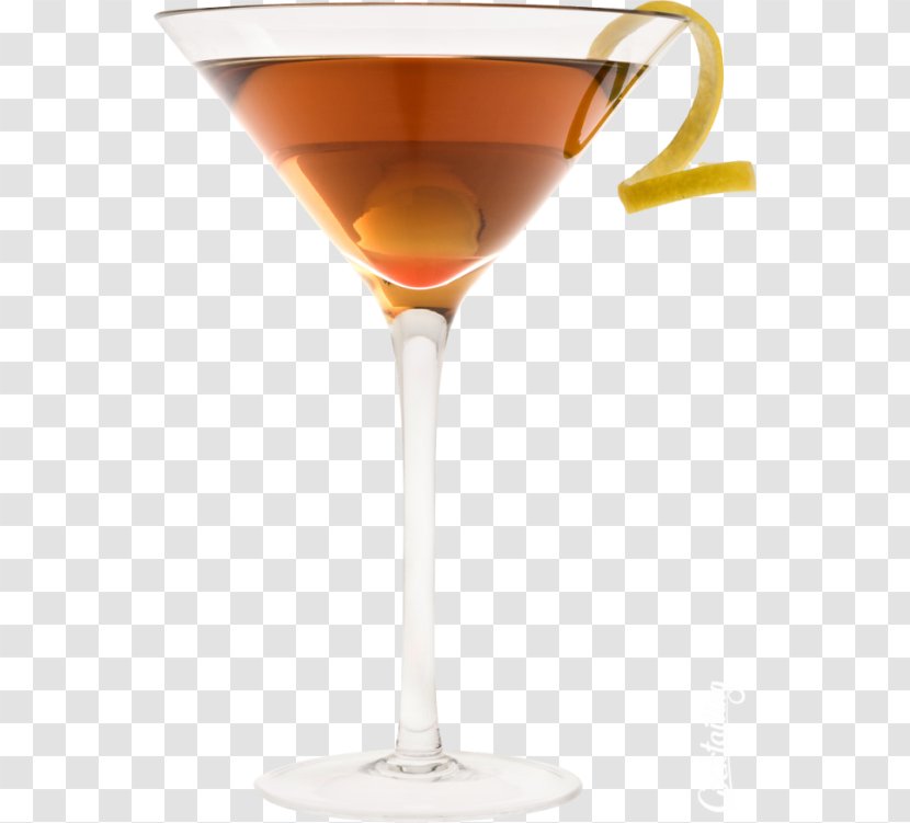 Cocktail Garnish Manhattan Martini Rob Roy - Bartender Transparent PNG