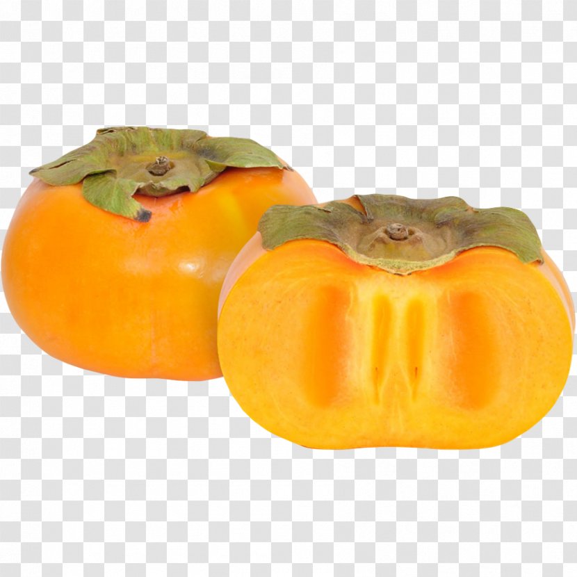 Japanese Persimmon Common Fruit Astringent - Eating Transparent PNG