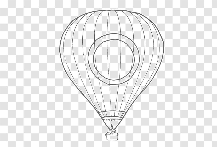 Coloring Book Hot Air Balloon Aviation Drawing - Child Transparent PNG
