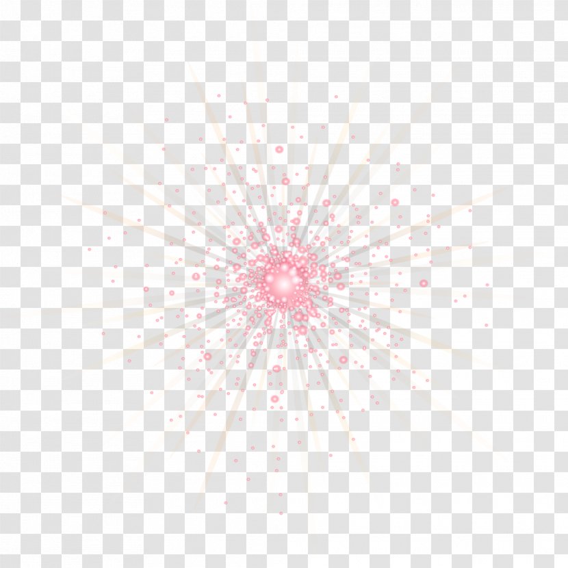 Symmetry Pattern - Point - Pink Fireworks Transparent PNG