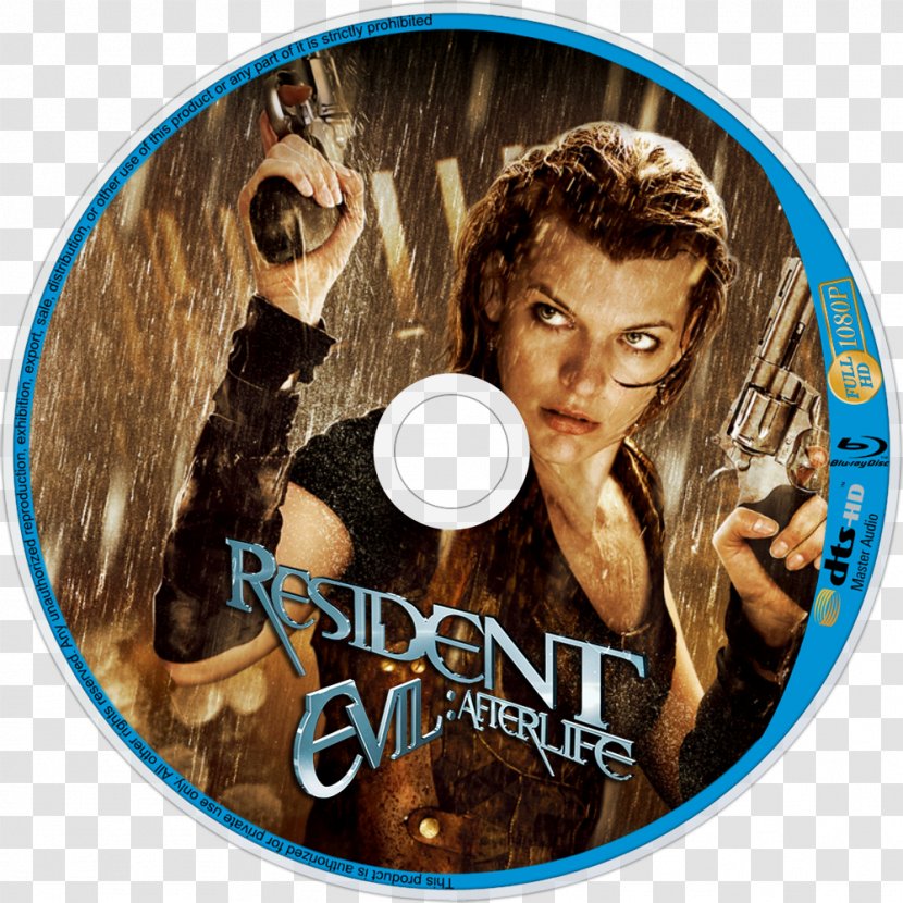 Resident Evil: Afterlife Milla Jovovich Blu-ray Disc Film - Dvd - Evil Transparent PNG