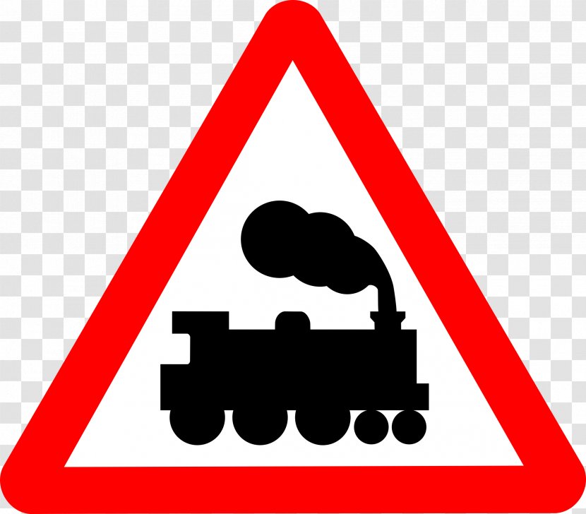Train Rail Transport Traffic Sign Clip Art - Logo - Signs Transparent PNG