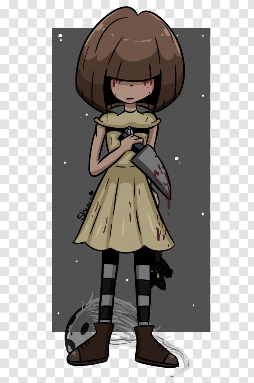 Fran Bow DeviantArt Fan Art - Heart - Silhouette Transparent PNG