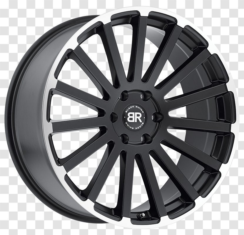 Rim Black Rhinoceros Wheel Tire - Alloy - Over Edging Machine Transparent PNG
