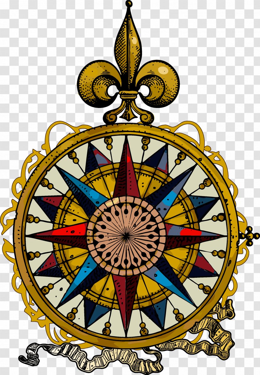 Compass Rose Stock Photography Antique Wind - Retro Transparent PNG