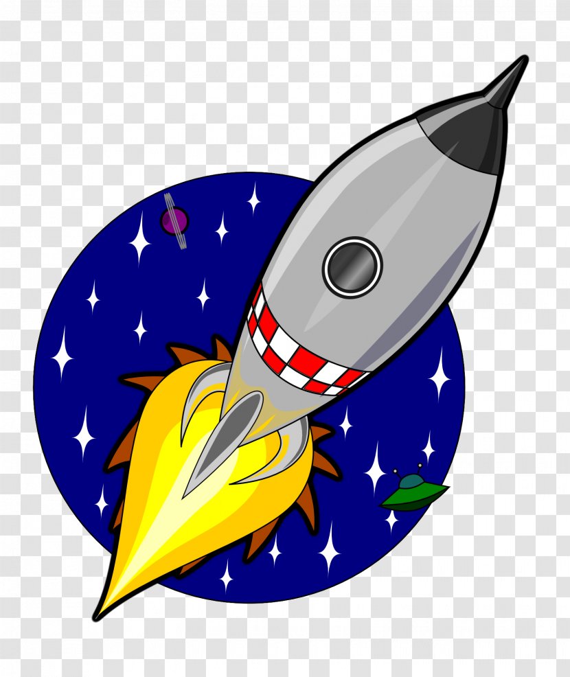 Outer Space Free Content Science Clip Art - Thumbnail - Rocket Transparent PNG