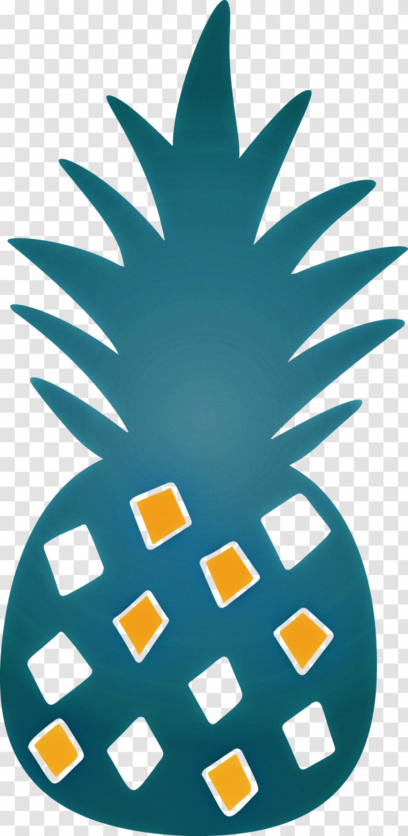 Pineapple Tropical Summer Transparent PNG