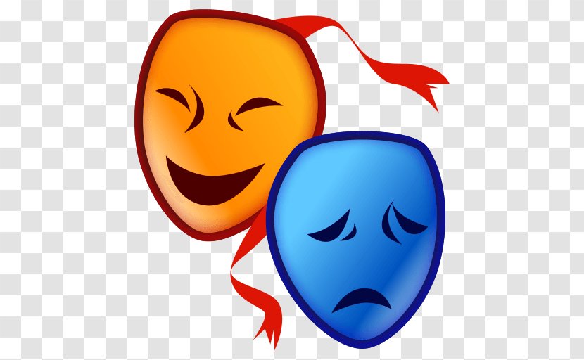 Apple Color Emoji Smiley Theatre Text Messaging - Fine Arts Transparent PNG