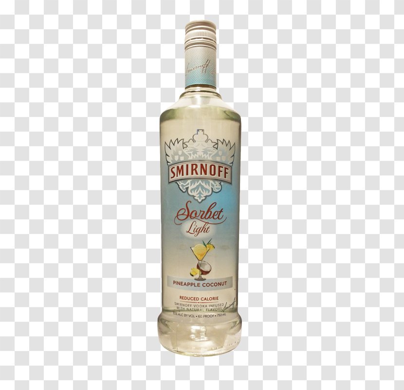 Liqueur Vodka Distilled Beverage Cocktail Crème De Menthe - Smirnoff - Pineapple Coconut Transparent PNG