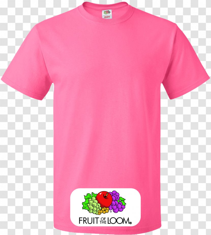 T-shirt Pink Clothing Sleeve - T Shirt Transparent PNG
