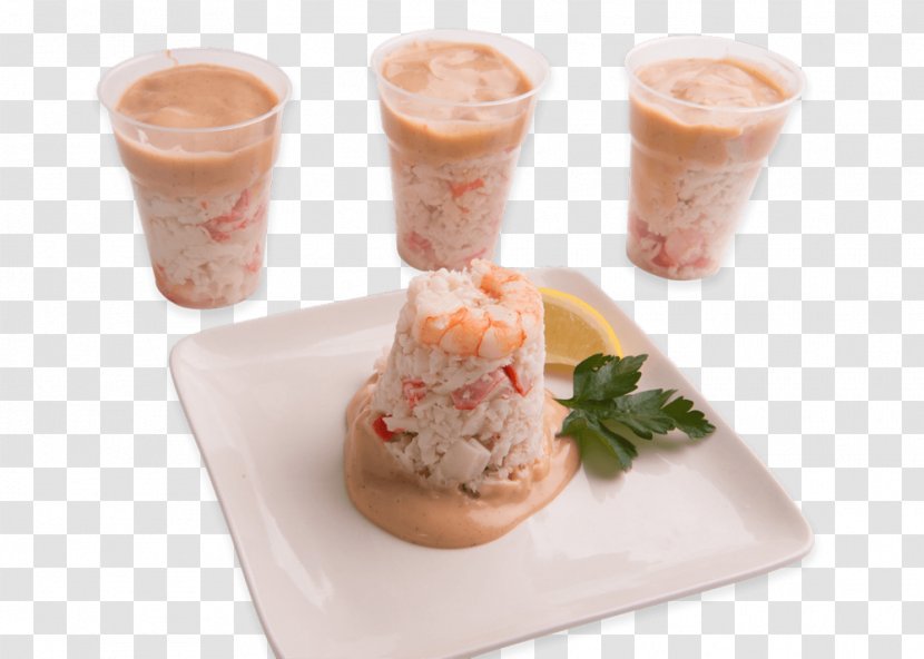 Frozen Dessert Recipe Thousand Island Dressing Dish - Food - Seafood Salad Transparent PNG