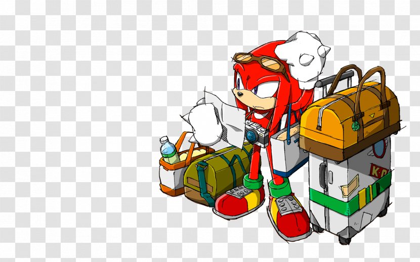 Knuckles The Echidna Sonic Hedgehog Tails Adventure 2 Shadow - Art Transparent PNG