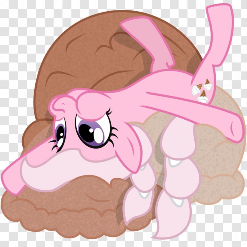 Pinkie Pie Pony Rainbow Dash Lickety Split Ice Cream - Frame Transparent PNG