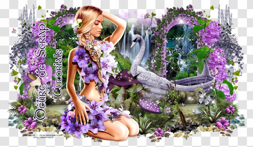 Floral Design English Lavender Cut Flowers Violet - Winter Tutorial Transparent PNG