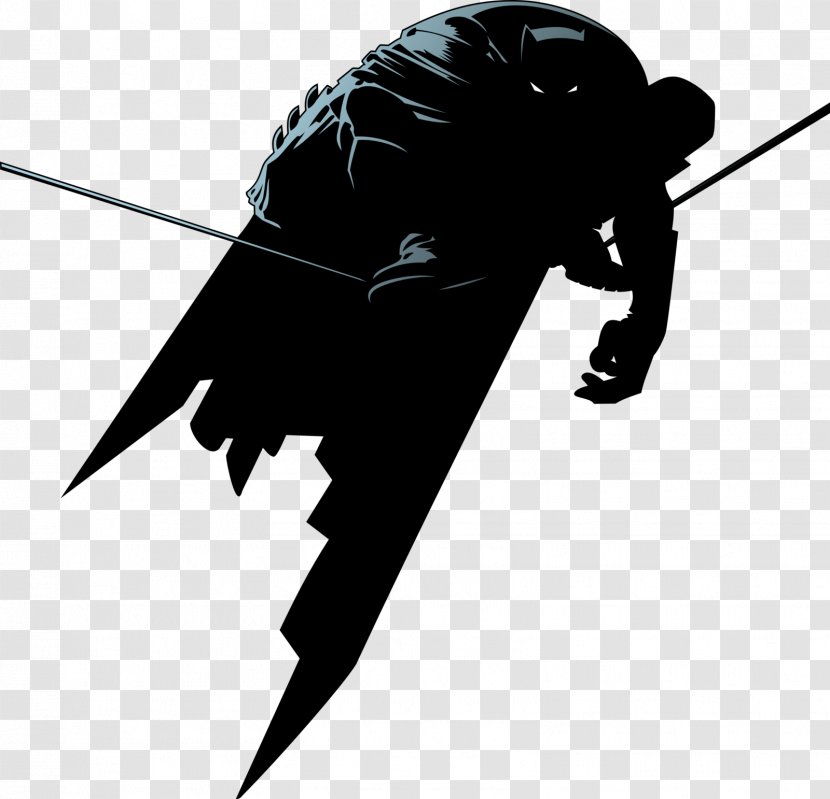 Batman: The Dark Knight Returns Black Mirror Killing Joke Long Halloween - Batman Transparent PNG