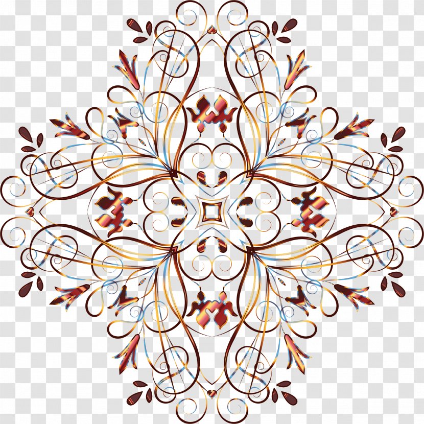 Floral Design Pattern - Art - Background Cliparts Transparent PNG