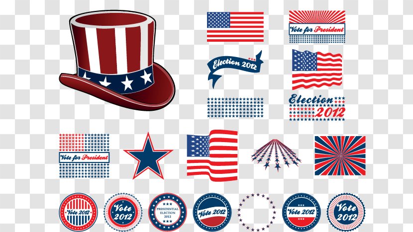 US Presidential Election 2016 President Of The United States Badge - Donald Trump - Vector Elements Transparent PNG