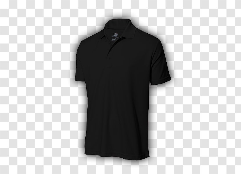 Polo Shirt T-shirt Tennis Sleeve - Black Transparent PNG