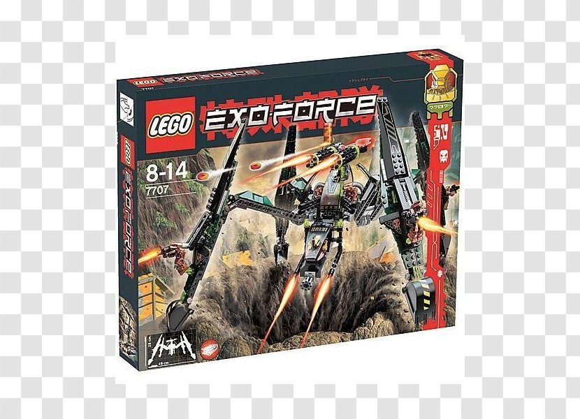 Amazon.com Lego Exo-Force Minifigure Toy - Infantry Transparent PNG
