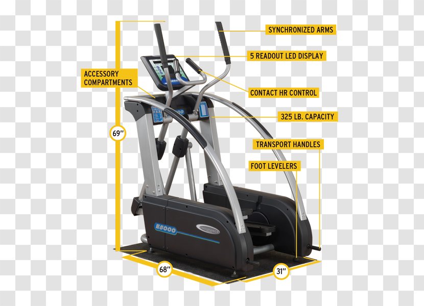 Elliptical Trainers Exercise Machine Treadmill Equipment Bikes - Trainer Transparent PNG