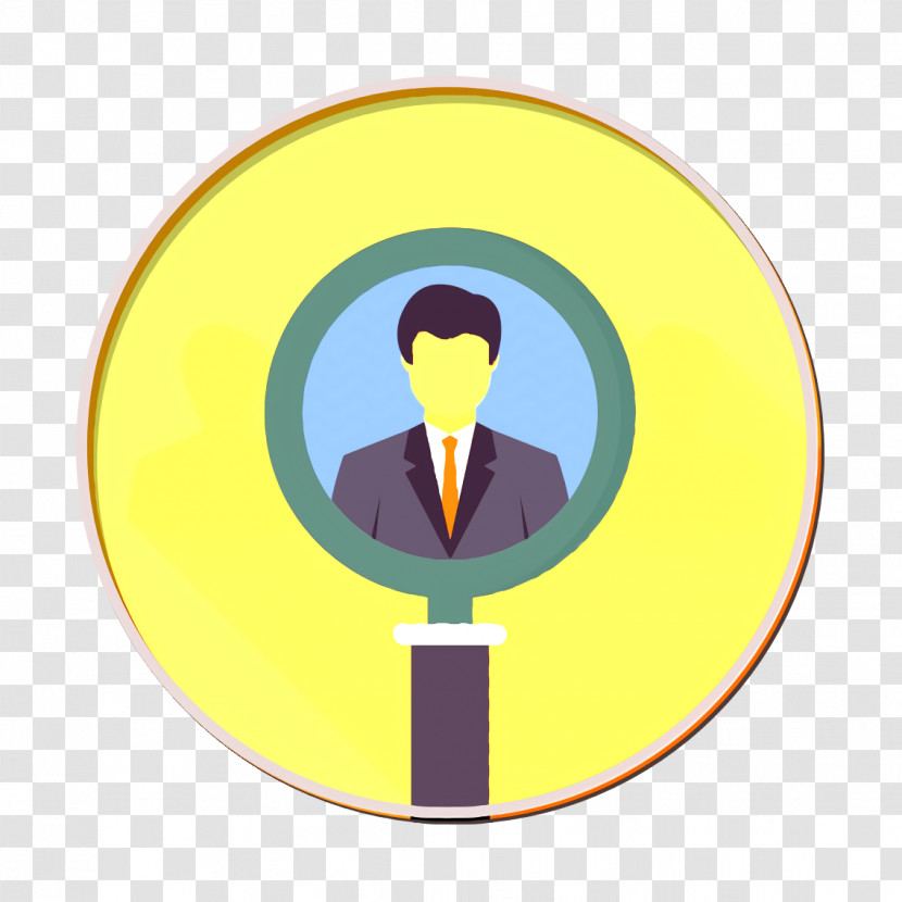 Recruitment Icon Business Management Icon Research Icon Transparent PNG