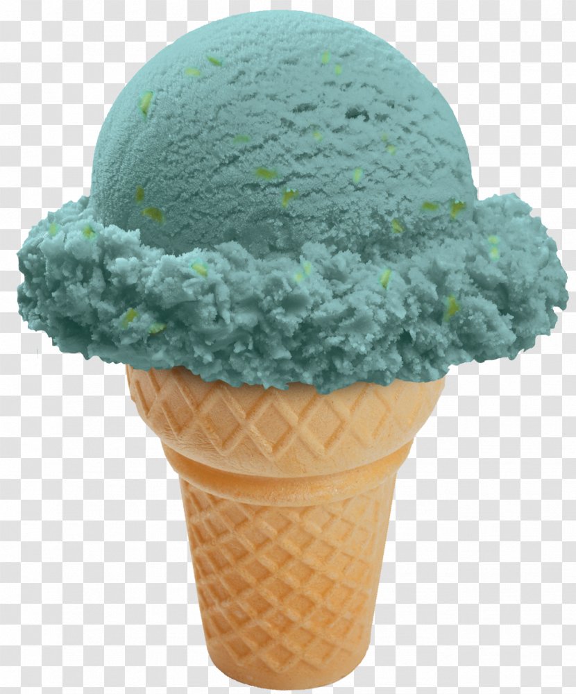 Ice Cream Cones Blue Moon Flavor - Cone - CREAM Transparent PNG
