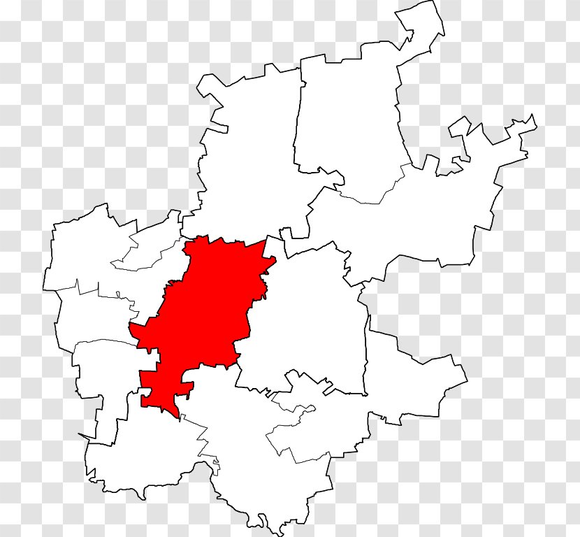 Johannesburg Blank Map Metropolitan Municipality Wikipedia - Gauteng Transparent PNG