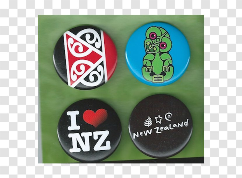 Pin Badges New Zealand Font Transparent PNG