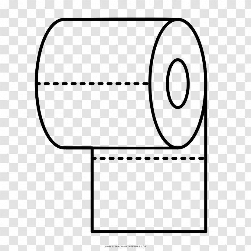 Toilet Paper Drawing Scroll Coloring Book Transparent PNG