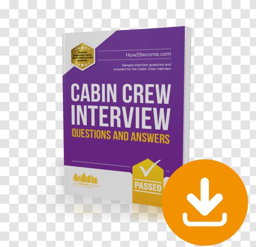 101 Questions And Answers For The Cabin Crew Interview Job Flight Attendant - Airline Transparent PNG