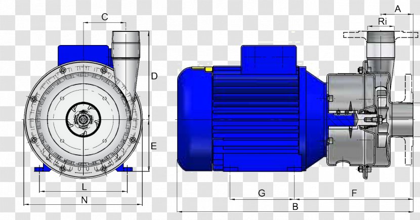 Pump Machine Industry Manufacturing Maintenance - Diaphragm - Dimensional Transparent PNG