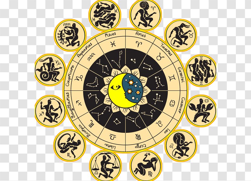 Zodiac Astrology Astrological Sign Circle Horoscope - Dart Transparent PNG