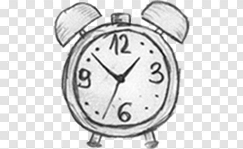 Alarm Clocks Drawing Aiguille - Watch Accessory - Clock Transparent PNG