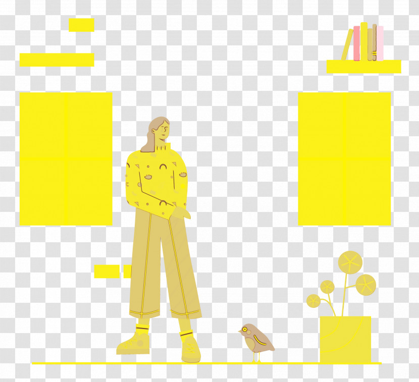 Smiley Yellow Outerwear / M Line Happiness Transparent PNG