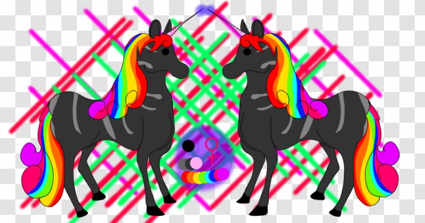 Horse Pink M Character Clip Art Transparent PNG