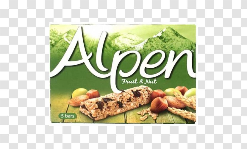Breakfast Cereal Chocolate Bar Dessert Muesli Alpen Cereals - Vegetarian Food Transparent PNG