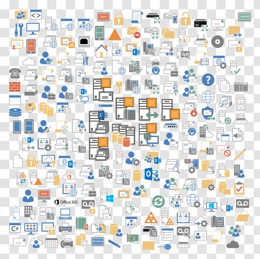 OmniGraffle Stencil Microsoft Office 365 Diagram Visio - Omnigraffle Transparent PNG