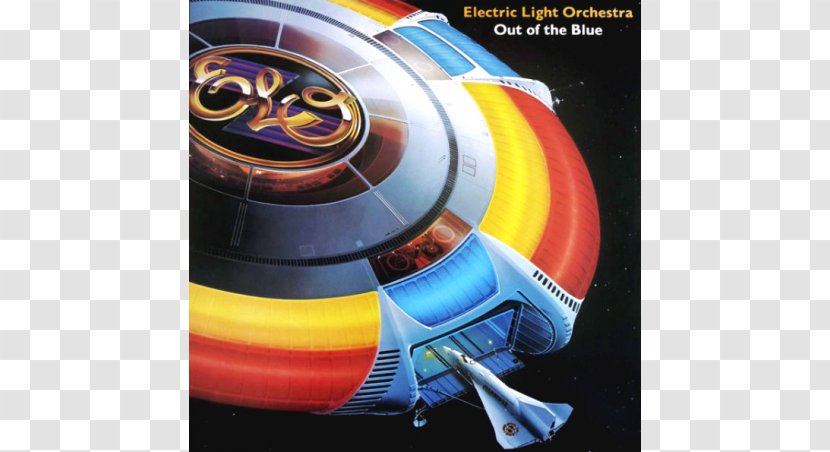 Out Of The Blue Electric Light Orchestra LP Record Phonograph - Starlight - Jungle Transparent PNG
