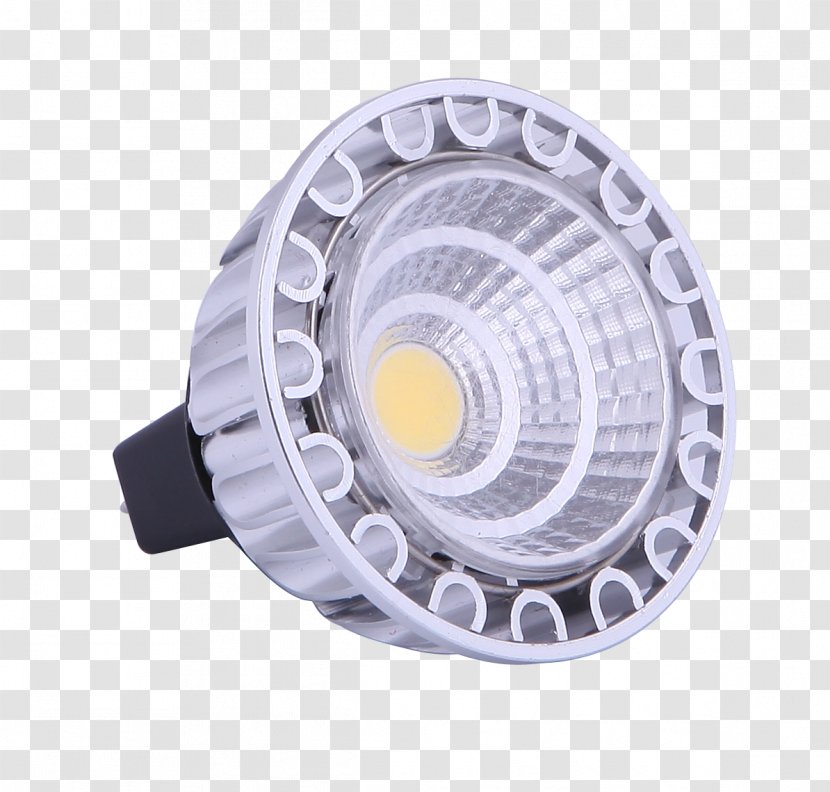 Incandescent Light Bulb Multifaceted Reflector LED Lamp MR16 - Bipin Base Transparent PNG