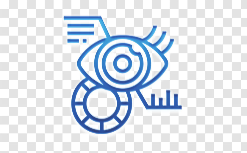 Vision Icon Artificial Intelligence Icon Eye Scan Icon Transparent PNG