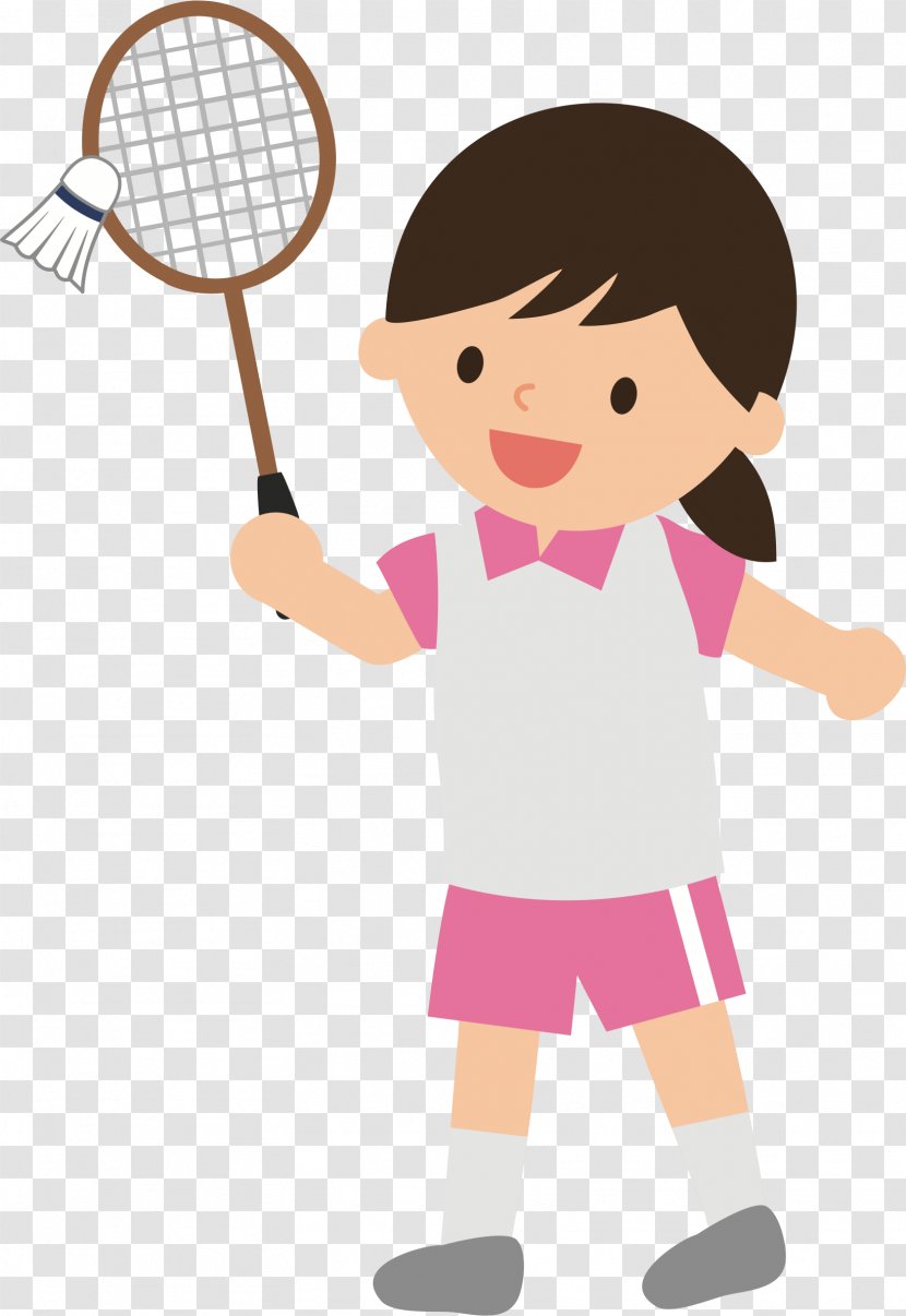 Clip Art Badminton Openclipart Sports Illustration - Watercolor Transparent PNG