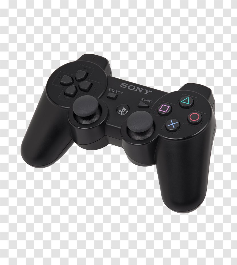 Black Sixaxis PlayStation 2 3 - Playstation Accessories - Bluetooth Gamepad 360 Transparent PNG