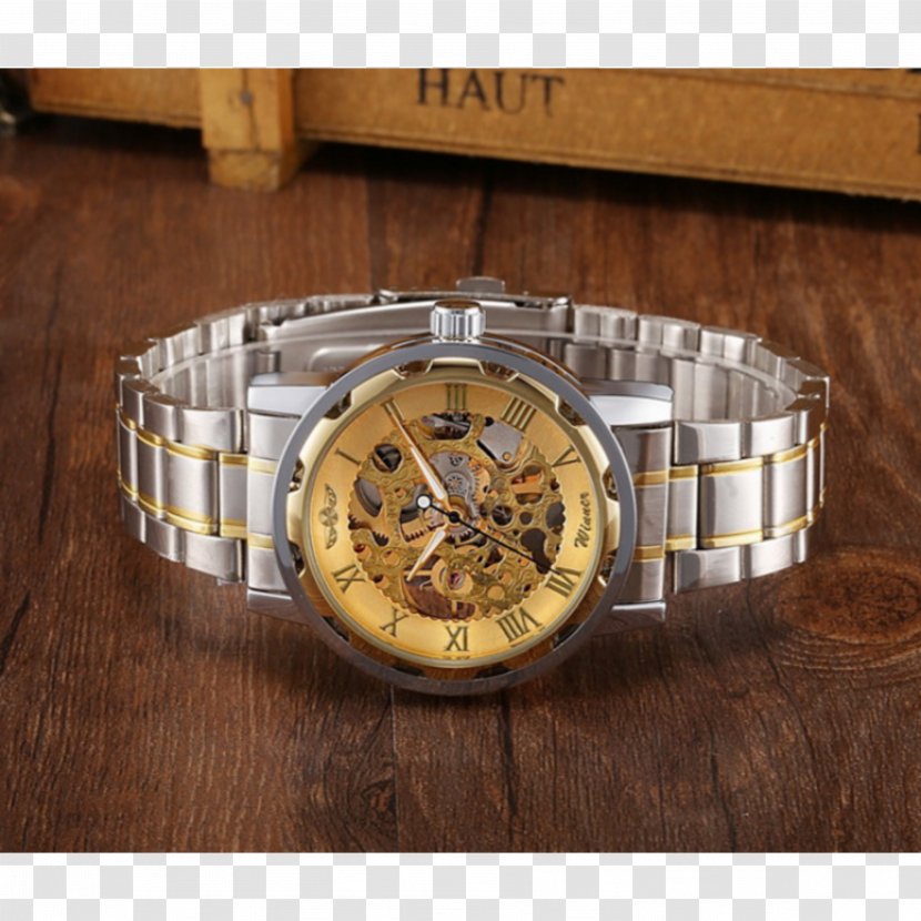 Mechanical Watch Clock Strap - Metal Transparent PNG