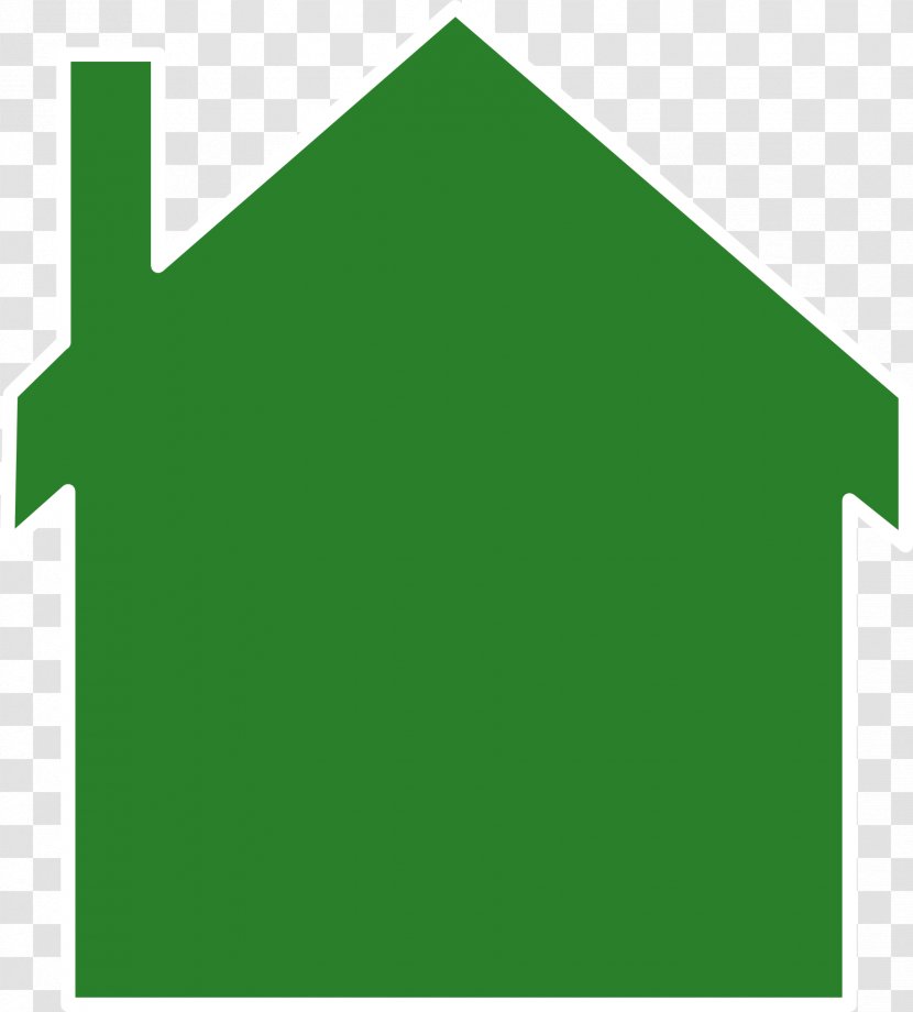 House Clip Art - Text - Green Transparent PNG