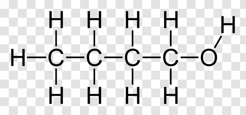 1-Propanol Structural Formula Lewis Structure Chemical Hydroxy Group - Heart - Tree Transparent PNG