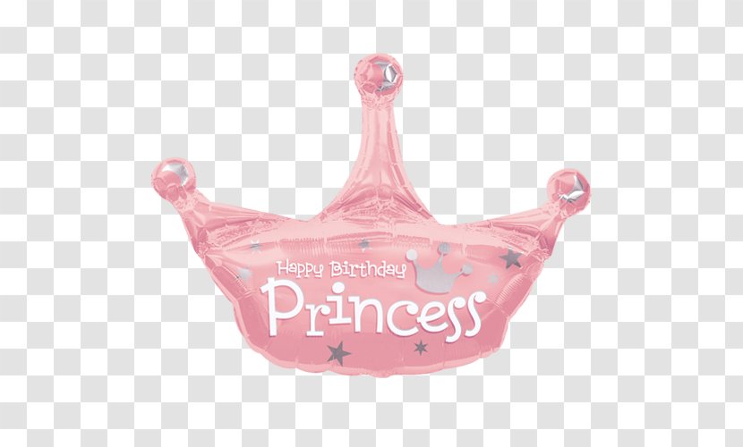 Mylar Balloon Birthday Princess Party - Child Transparent PNG