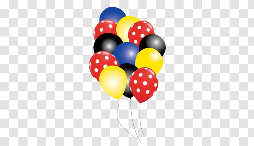 Mickey Mouse Minnie Oswald The Lucky Rabbit Balloon Party - Yellow Transparent PNG