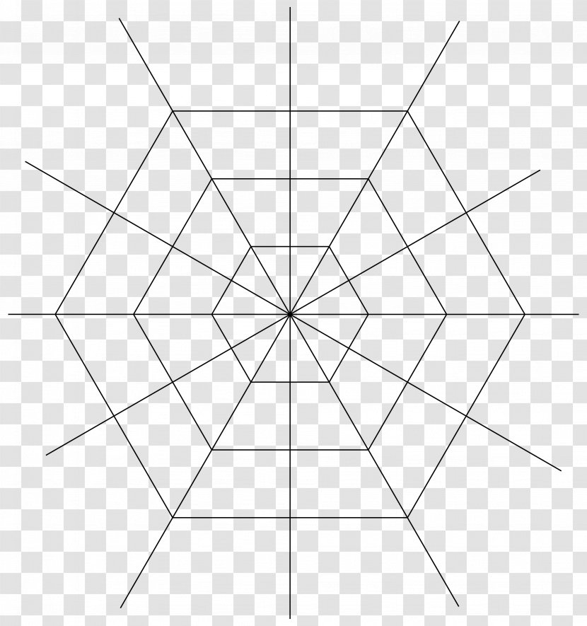 Scotoma Diagram Angle Drawing Visual Field Test - White - Polygonal Transparent PNG