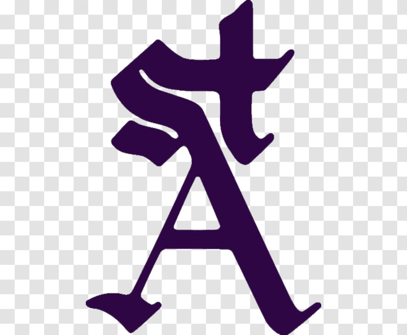 St. Augustine High School Cathedral Catholic National Secondary Saints - Purple Transparent PNG